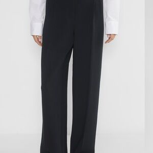 Women's Black Wide-Leg Pants